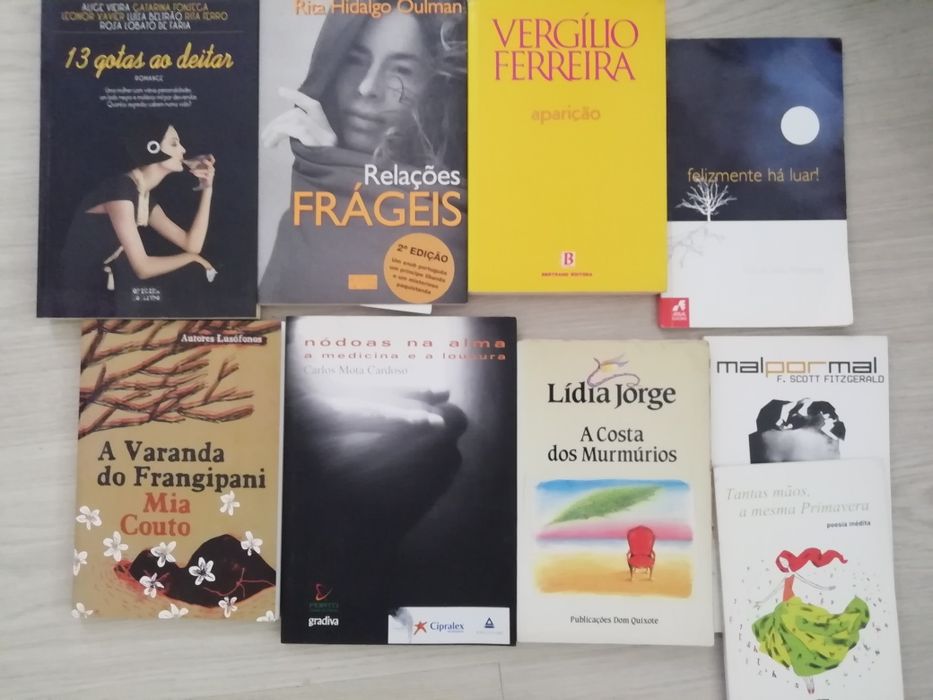 Vários livros de vários autores