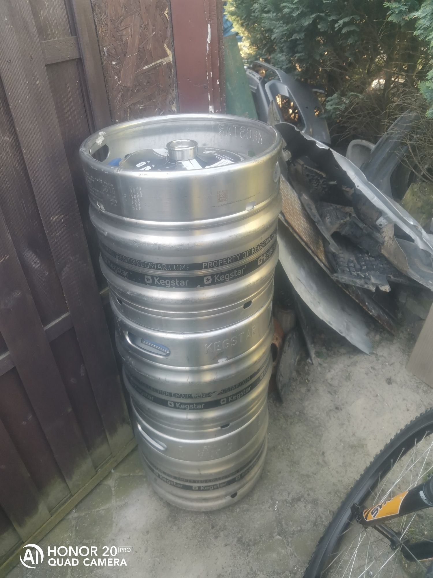 Keg beczka 30l 50l kwasówka z fitingiem zaworem gwiint