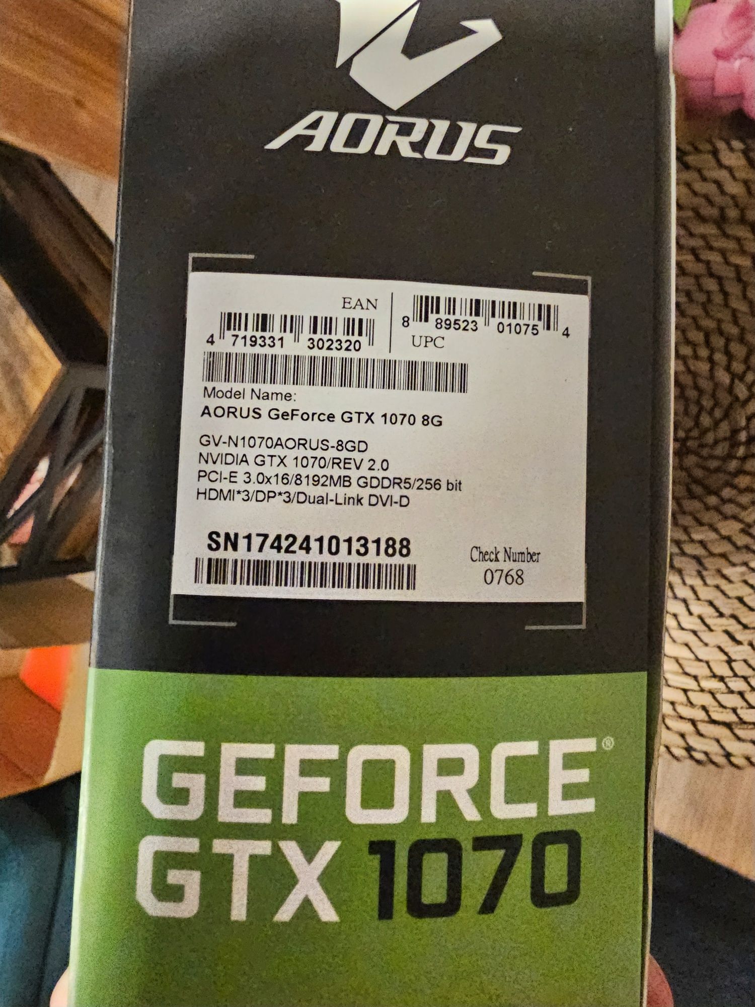 Karta graficzna geforce gtx 1070 nvidia