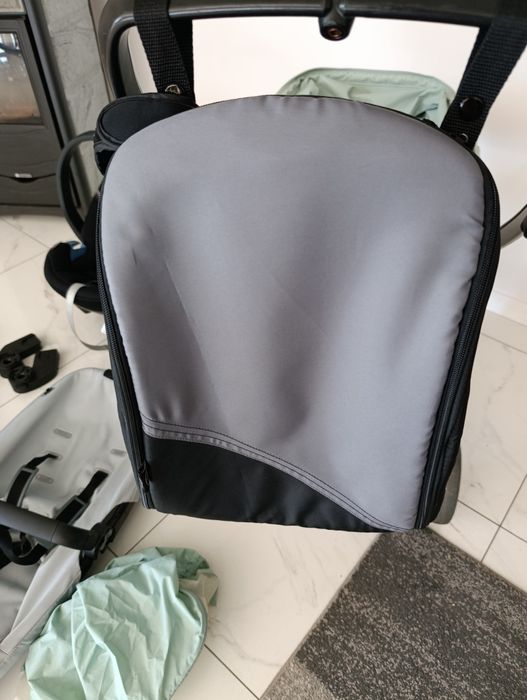 Wózek 3w1+baza 4w1 Cybex Quinny zapp flex plus duży zestaw dodatki bdb