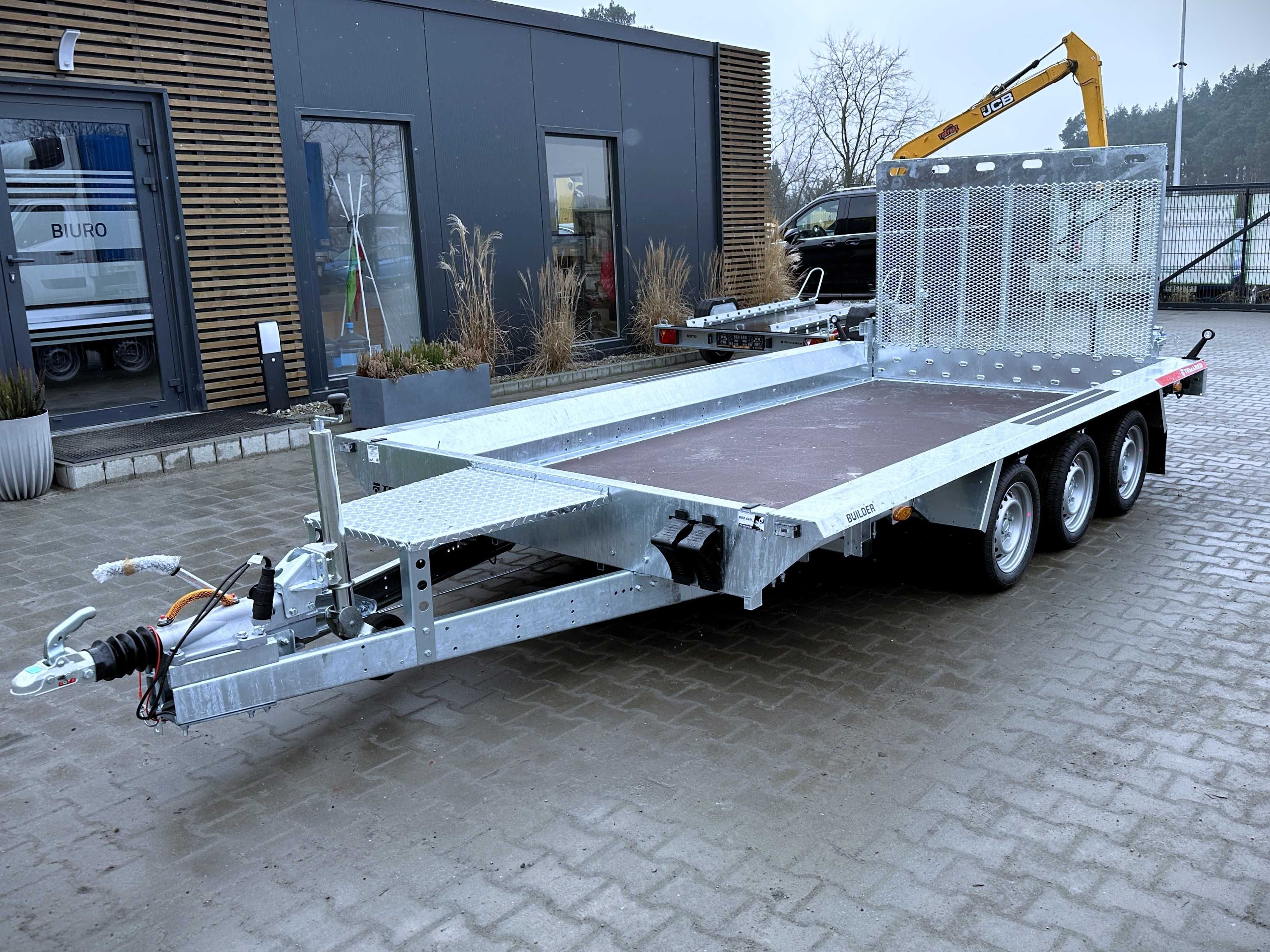 Temared BUILDER 3 4018/3 S 3,5T - do przewozu maszyn, koparki - MODELE