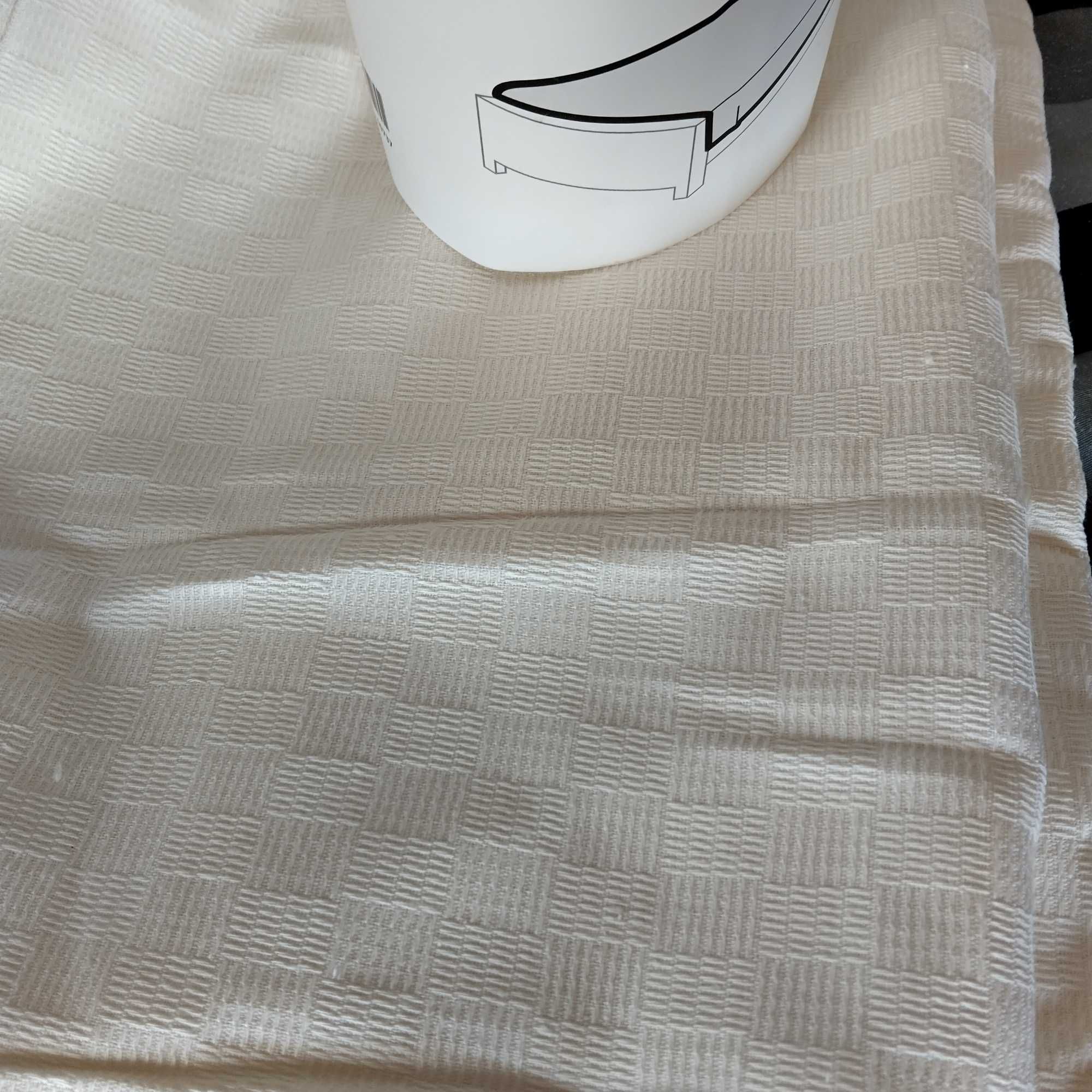 Narzuta biała Ikea STENFRÖMAL 230x250 cm
