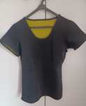 T-shirt Desportiva Feminina com Efeito de Sauna - S