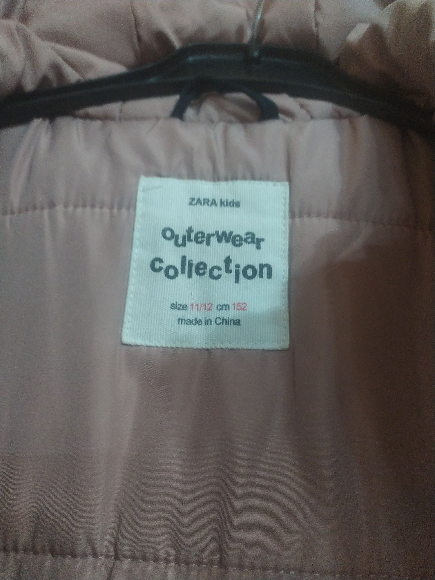 Kurtka parka jesienna wiosenna zimowa ocieplana r 152 Zara Kids