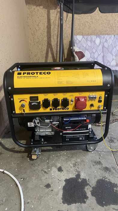 Бензиновий генератор Proteco 5500