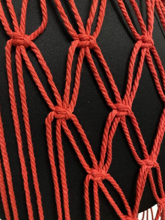 Пояс-сітка плетений (макраме)