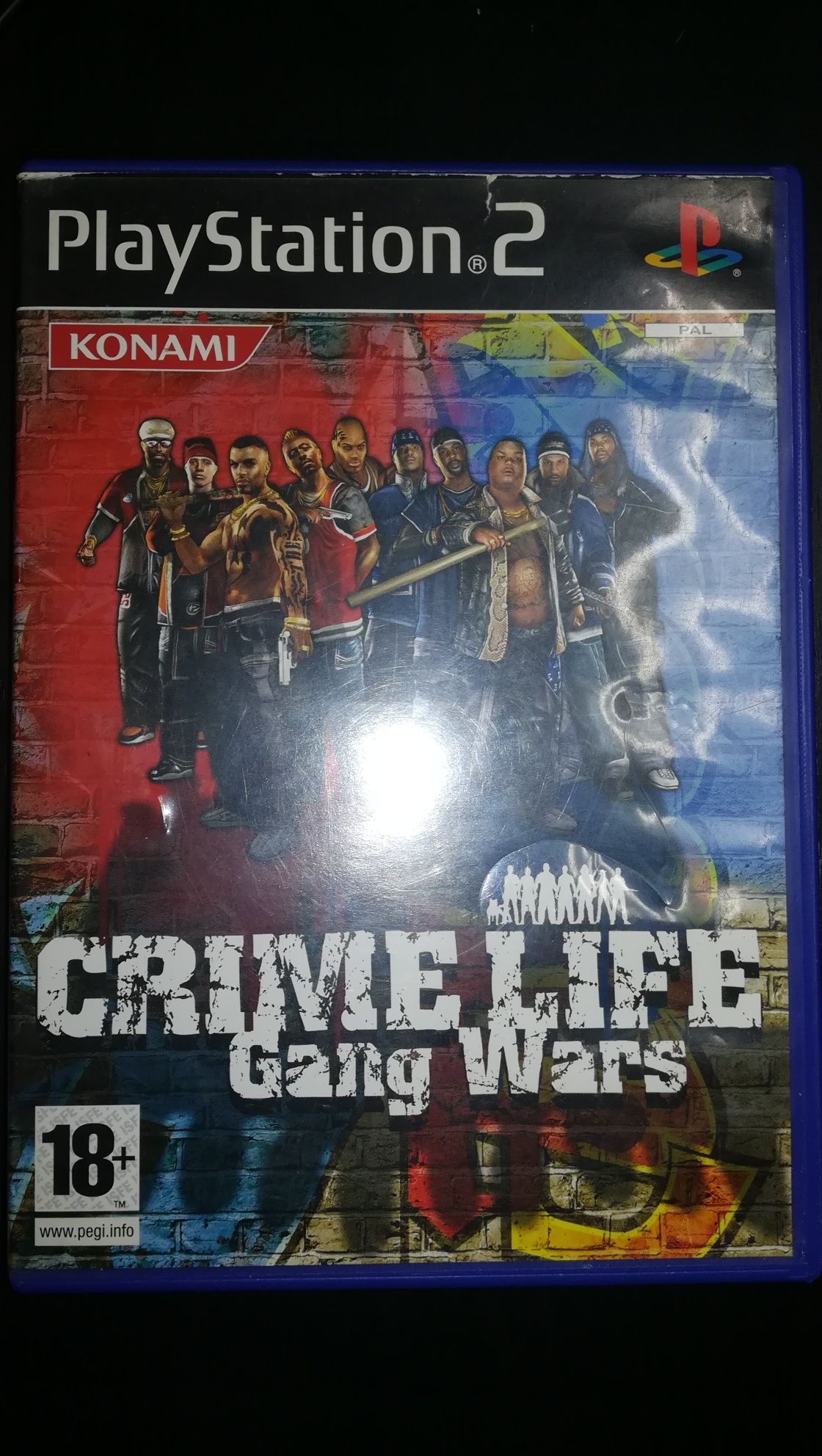 Jogo PS2 ( PlayStation 2 ) " Crime Life Gang Wars " (Estado razoável)