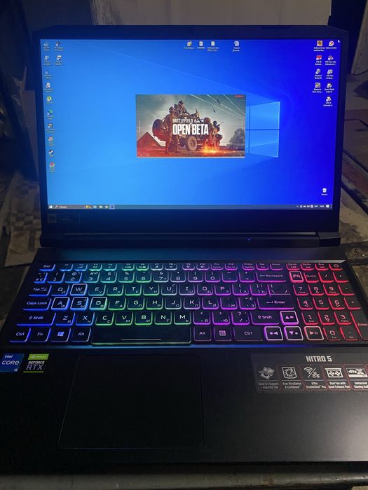 Acer NITRO 5 RTX3060 6gb Intel i5