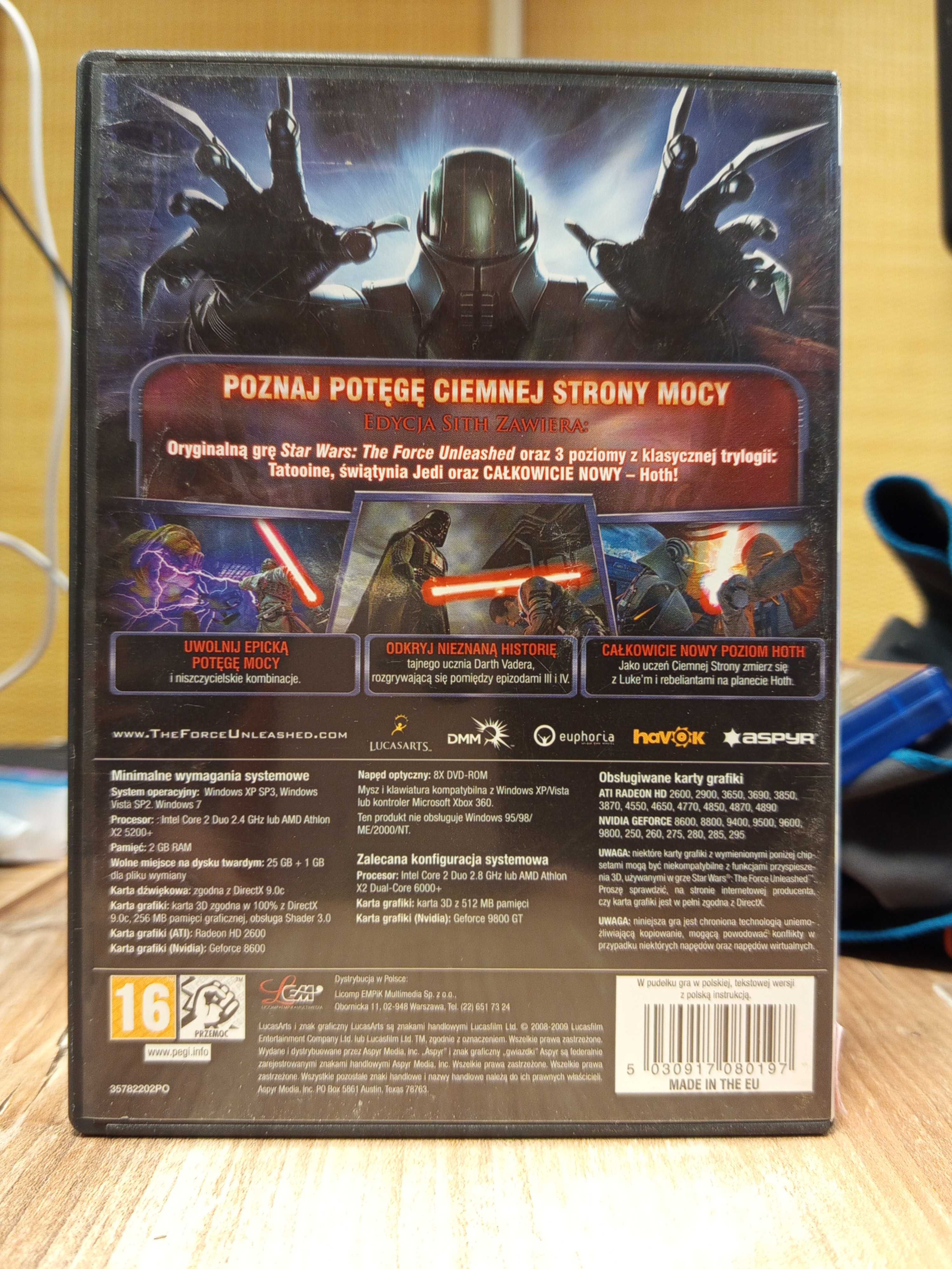 Star Wars: The Force Unleashed - Ultimate Sith Edition PC