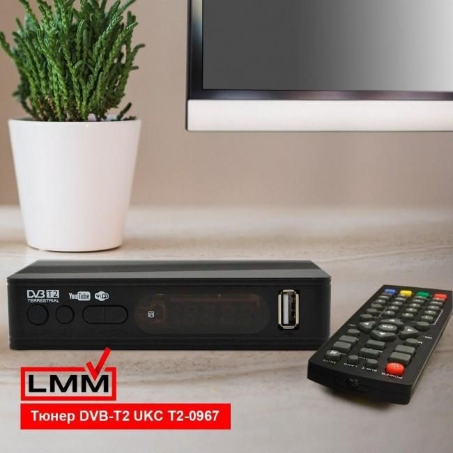 ТВ Тюнер T2 WI-FI DVB-T2 UKC T2-0967