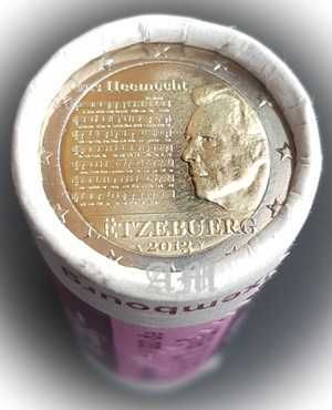 LUXEMBURGO - 2€ Rolo de moedas Hino Nacional