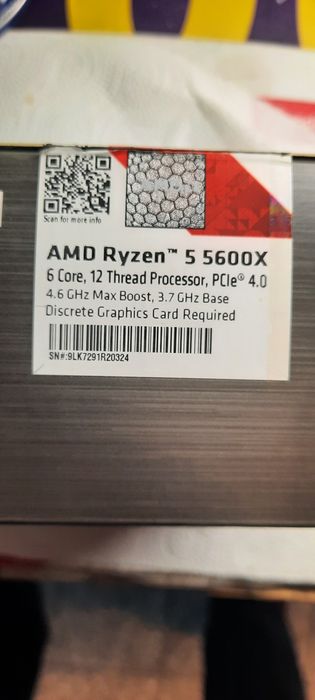 Procesor AMD Ryzen 5 5600x Nowy
