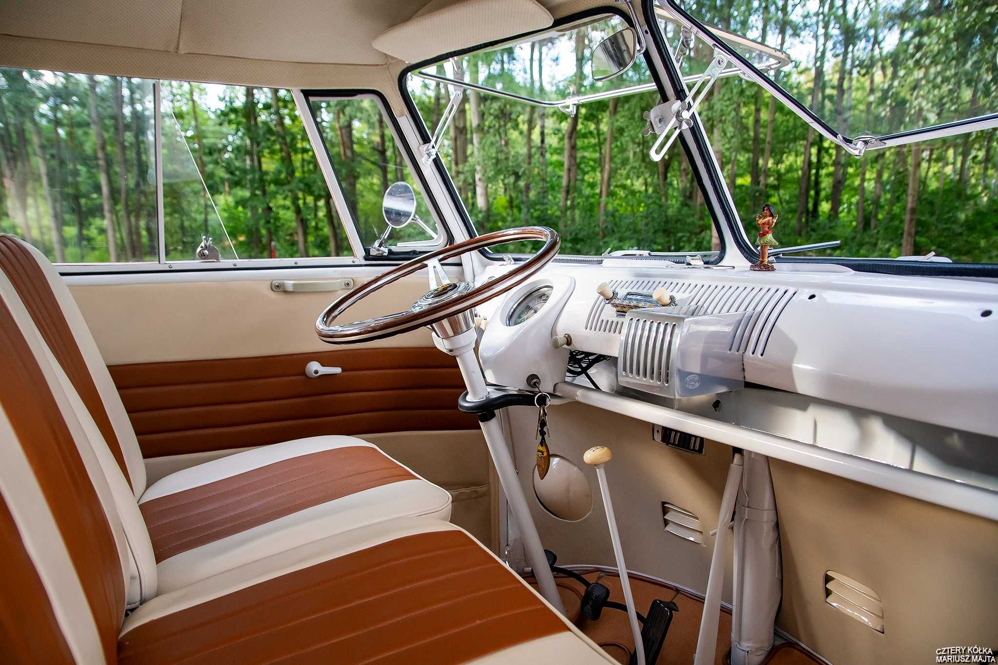 VW T1 Bulik Ogórek bus auto do ślubu klasyk na wesele reklama boho