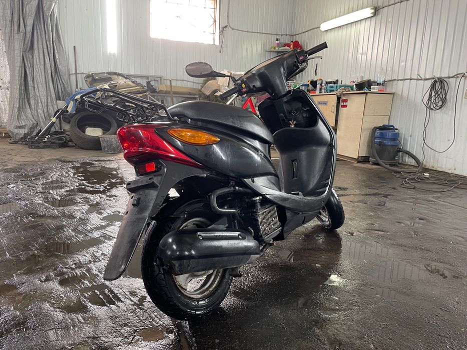 Yamaha jog sa36 на полином ходу