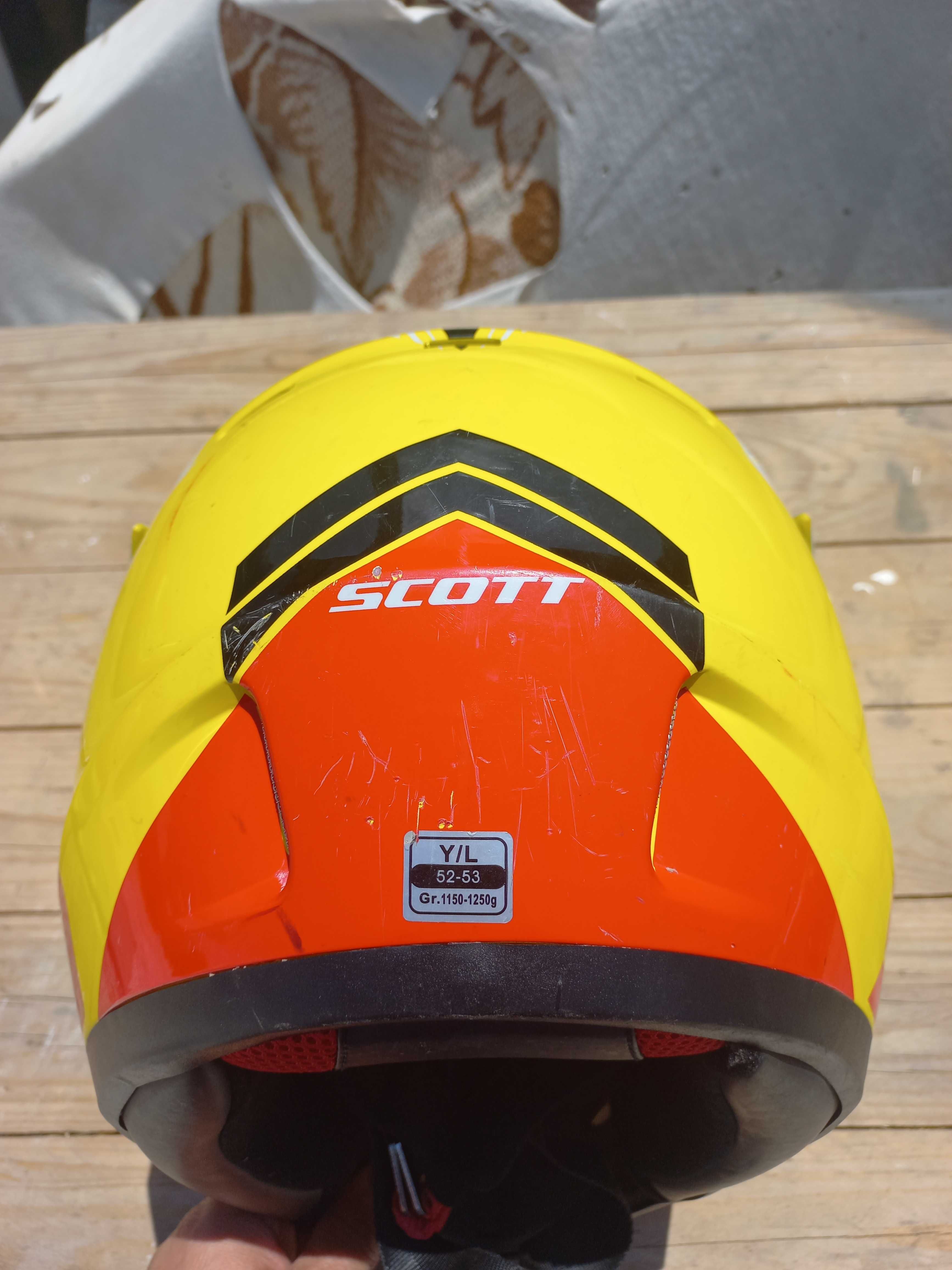 Capacete  Scott 250 series  kids motocross Y/L 52-53