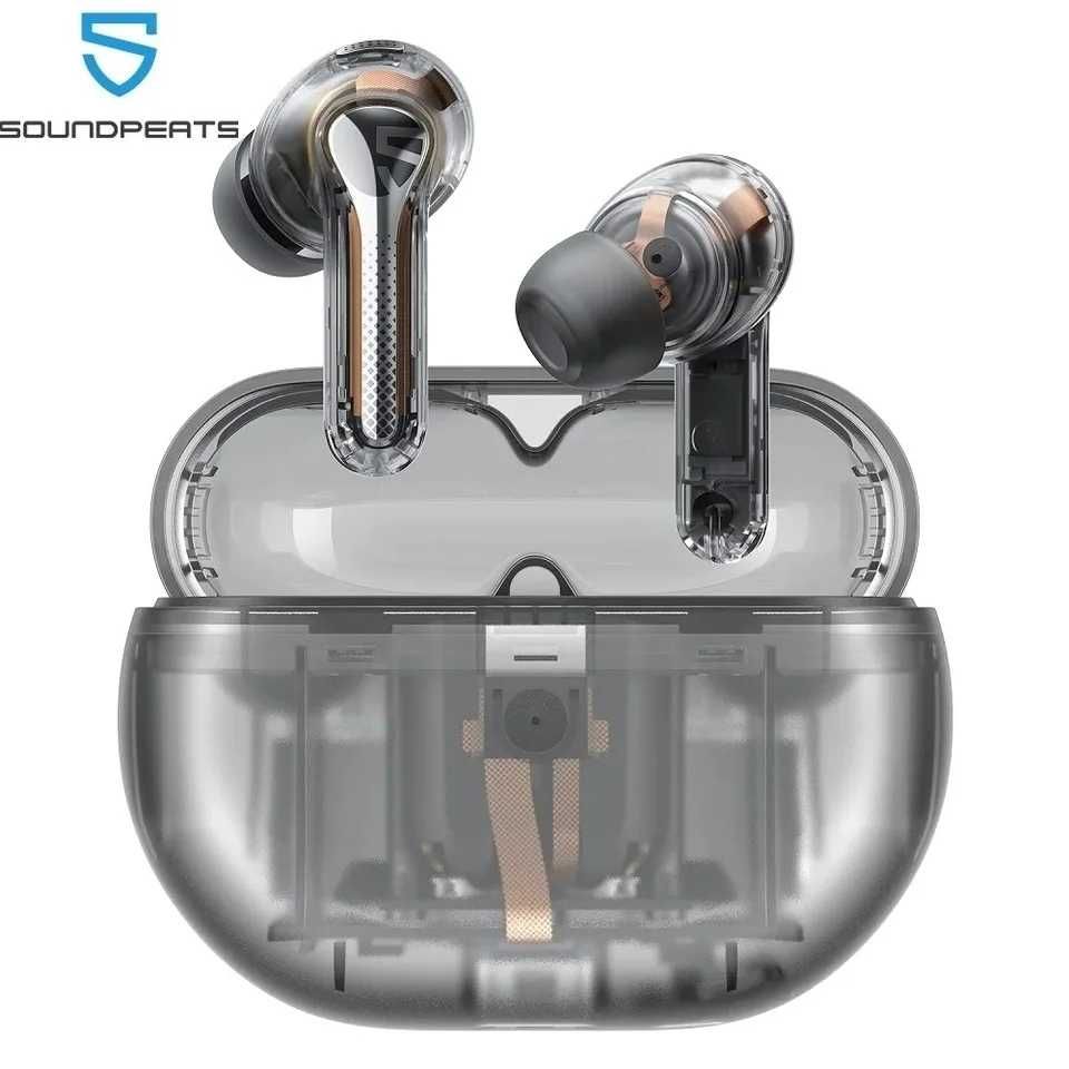 ⇒ SoundPEATS Capsule 3 Pro Transparent - наушники с ANC43dB LDAC 8/52ч