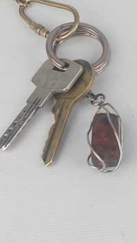 Брелок на ключи камень Яшма