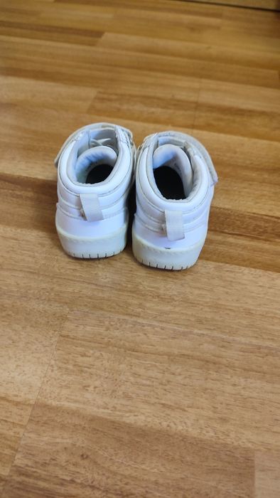 Кросівки хайтопи унісекс білі Apawwa