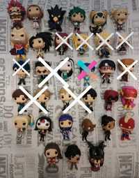 Pop funko de anime, DC, Marvel e BTS