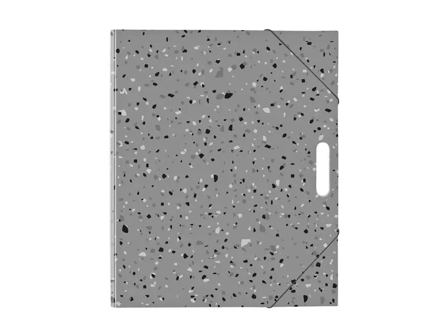 Teczka na rysunki A4 Terrazzo szara. MFP. Nowy Produkt