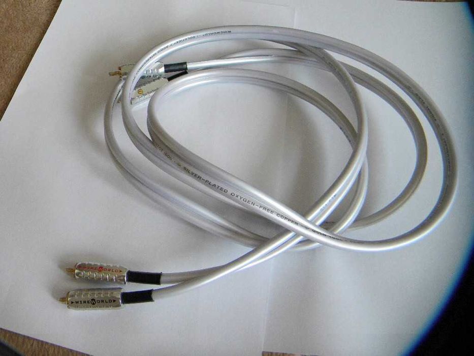 Kable rca Wireworld Soltice 7 cichce USA klasa kabelki