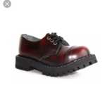 Glany Steel 3-dziury Red/Black czerwono czarny rozm 39. Nowe