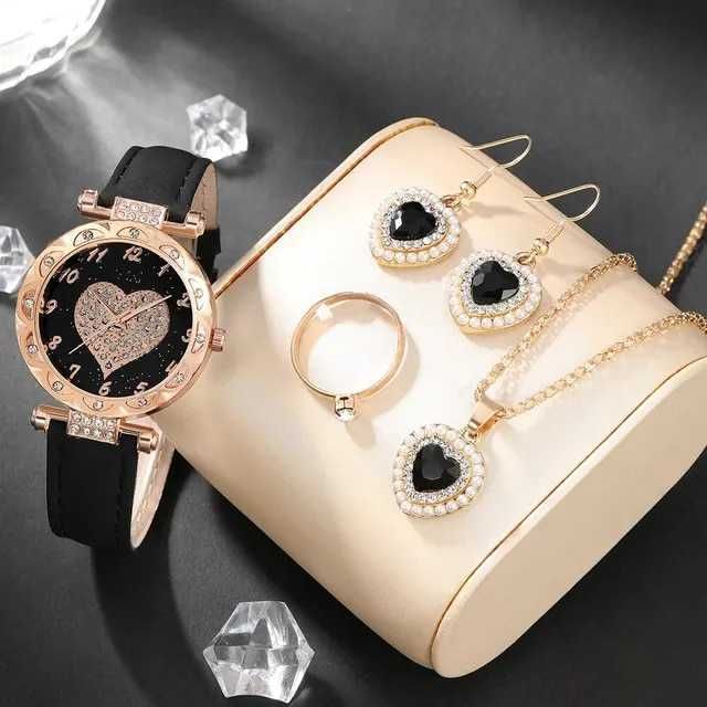 conjuntos novos de relogio e pulseiras