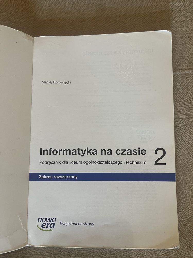 Podrecznik Informatyka na czasie 2