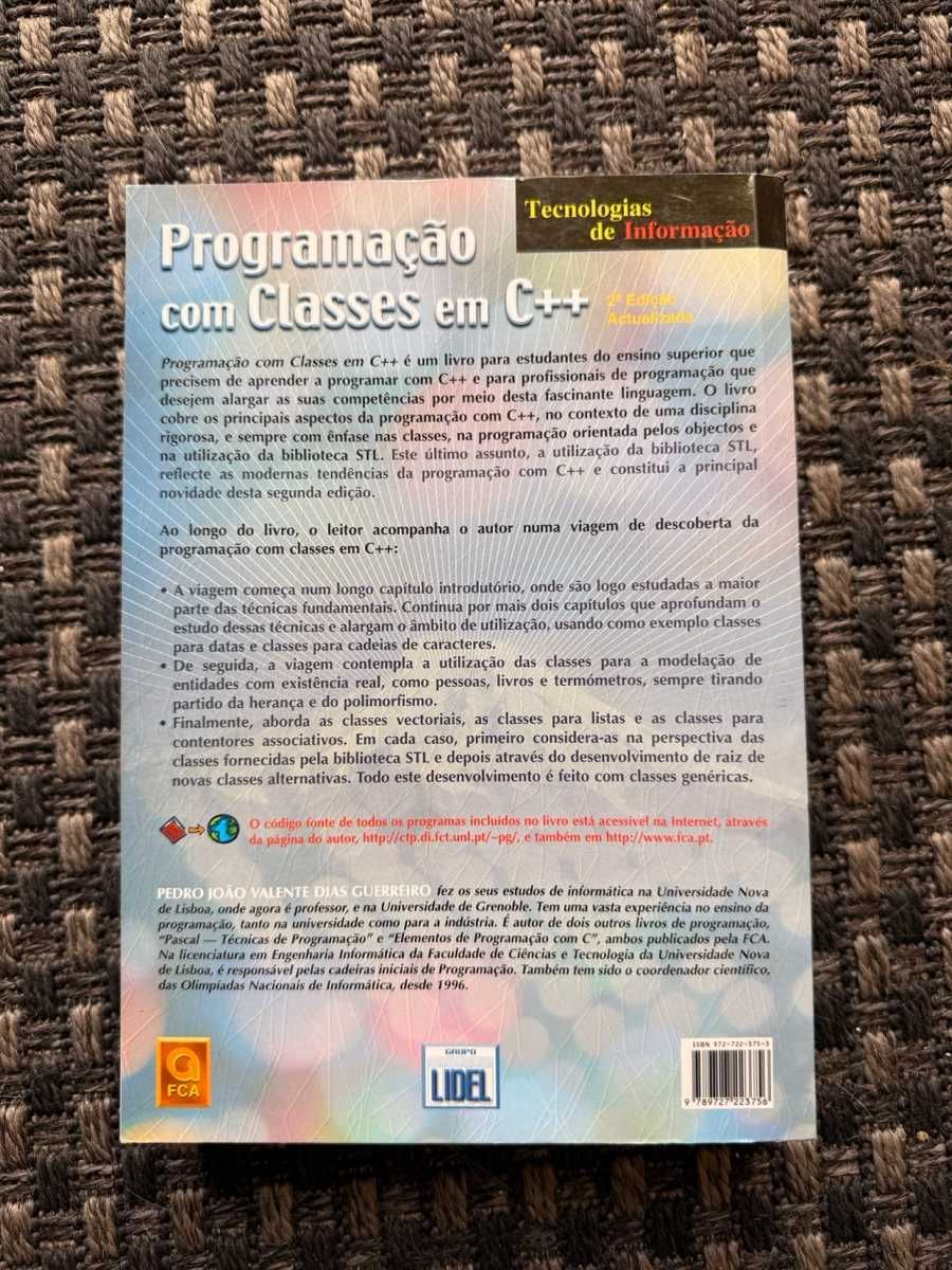 Programação com Classes em C++