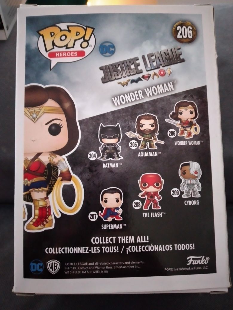 Funko pop Wonder Woman 206 - Justice League