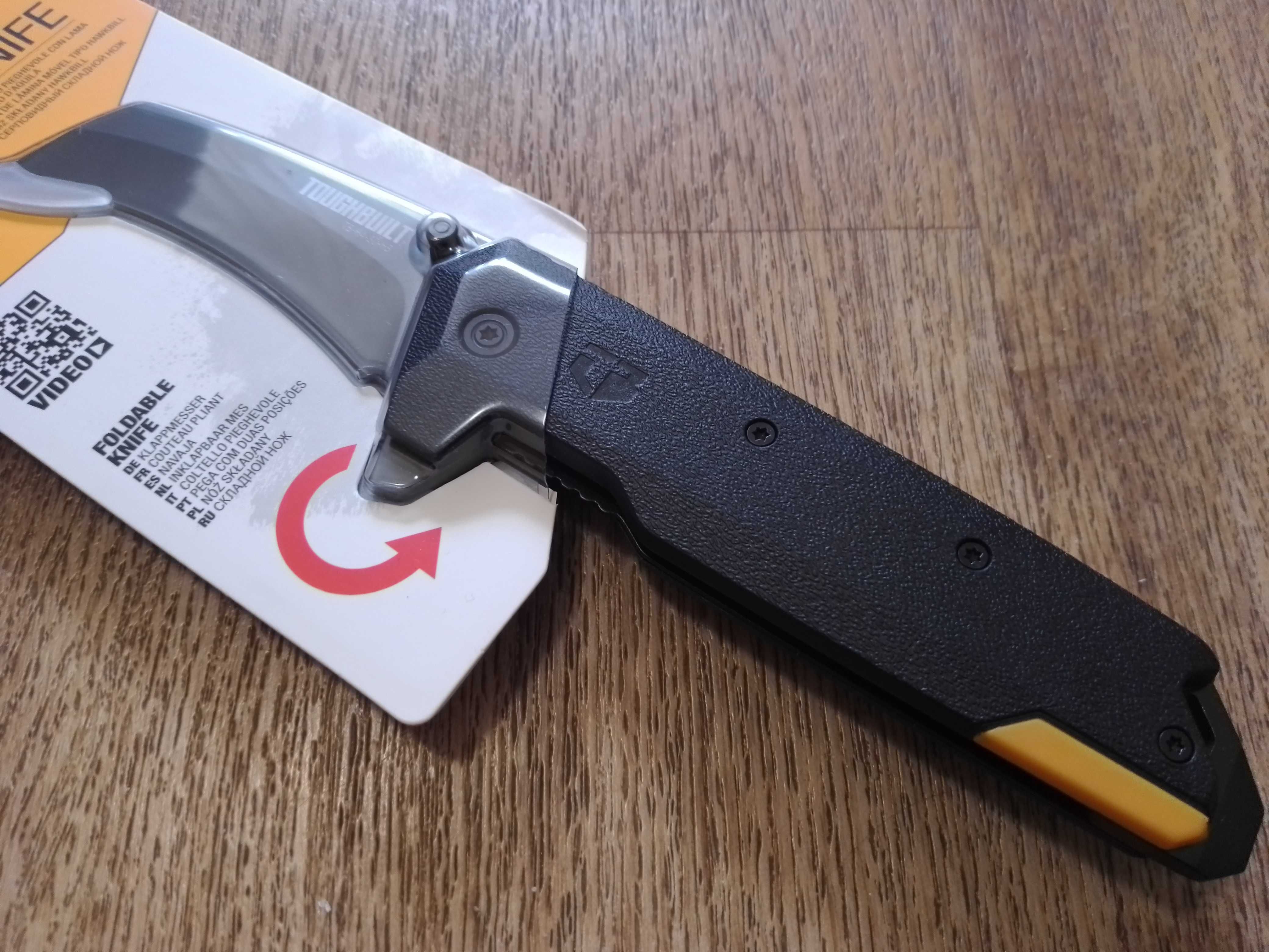 Складаний ніж ToughBuilt Hawkbill TB-H4-30-HB, 209 мм