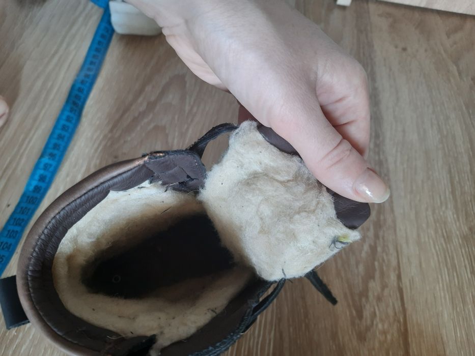 Зимние ботинки мальчик 28 размер