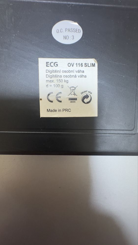 Ваги весы напольні ECG під відновлення