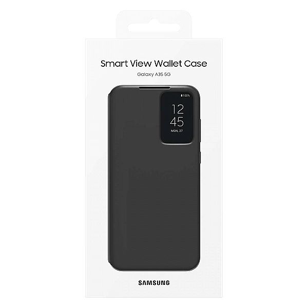 Etui Samsung Smart View Wallet EF-ZA356CBEGWW z klapką do Samsung Gala