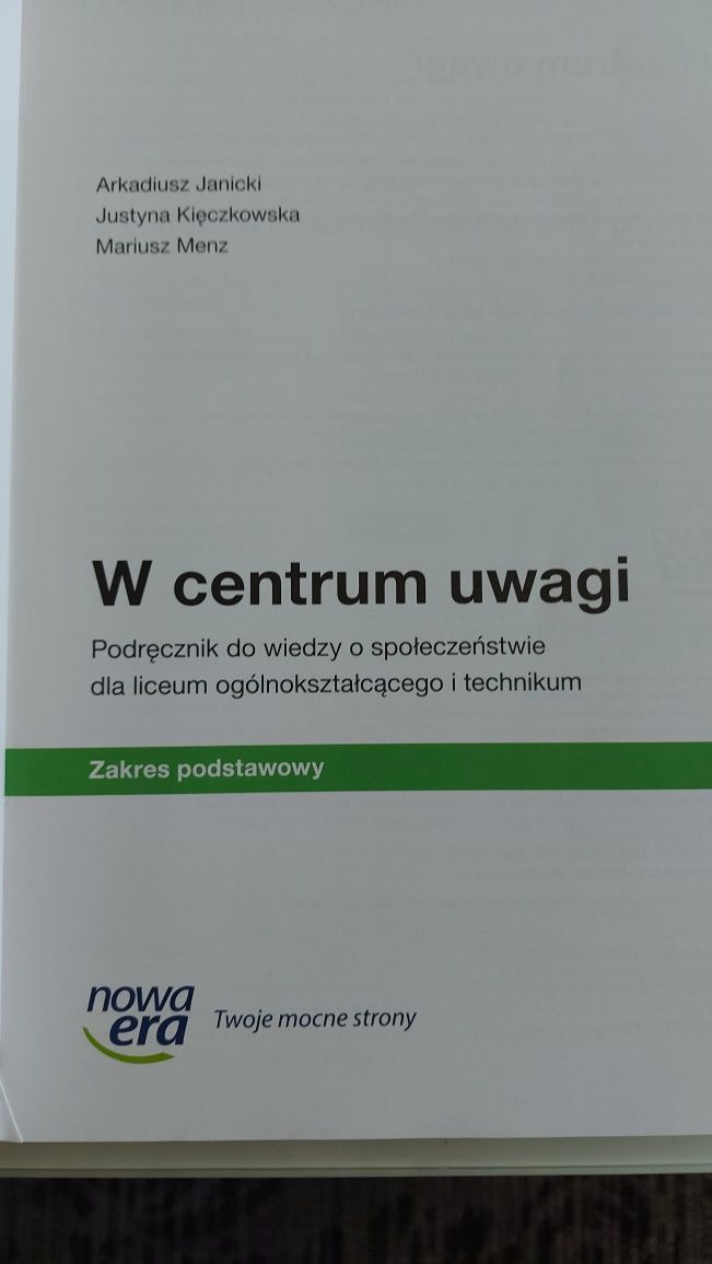 W centrum uwagi 1 Nowa era