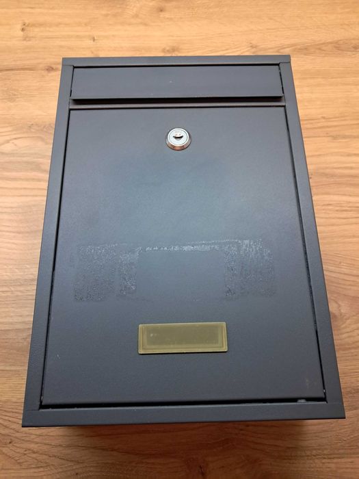 Skrzynka na listy B5 21.5x9x32 cm antracytowa Domino