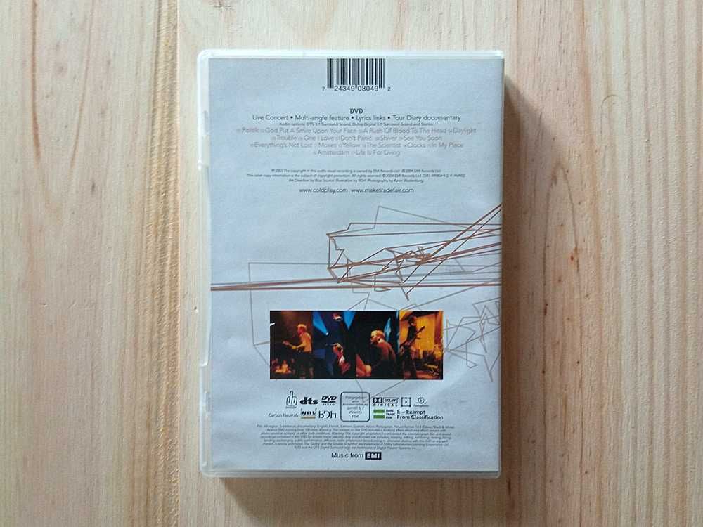 DVD Coldplay Live 2003