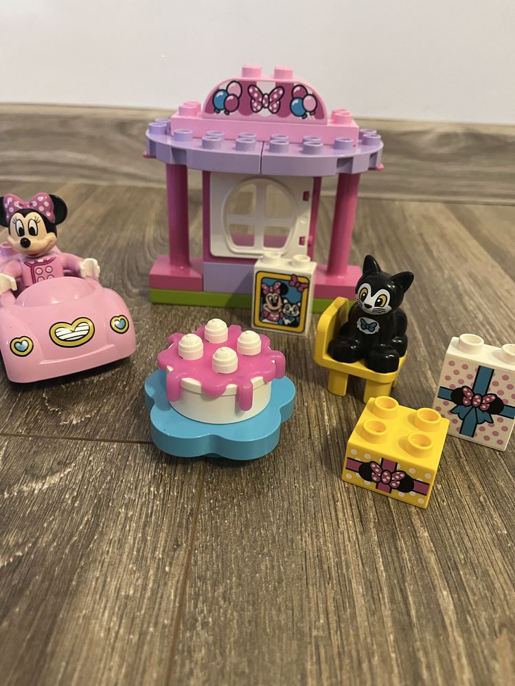 Lego duplo urodziny minnie