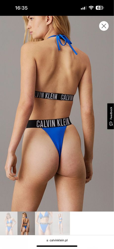 Dół od bikini Calvin Klein