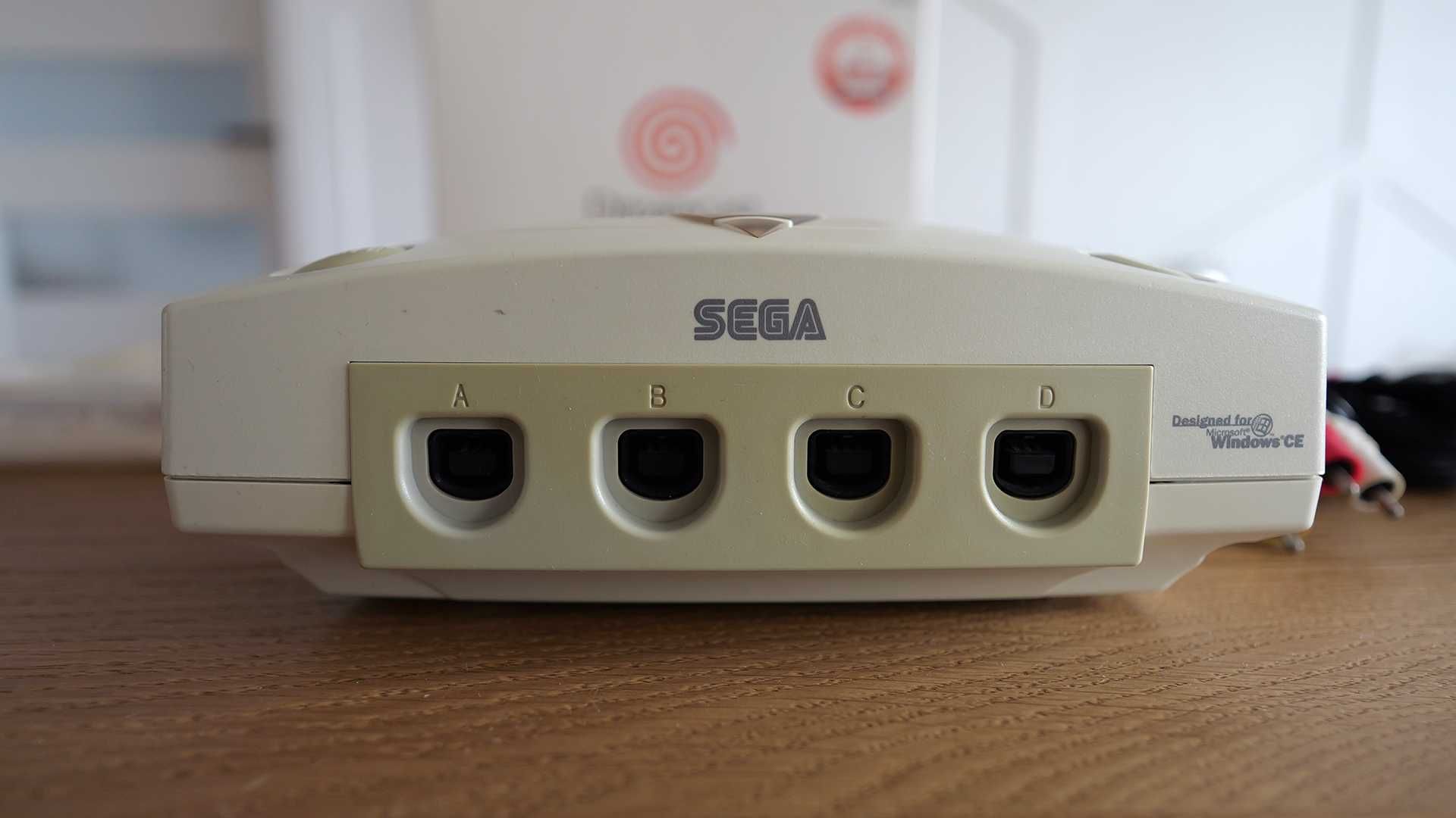 Konsola Sega Dreamcast, box, HKT-3000, Modded, kompletny , działa w PL