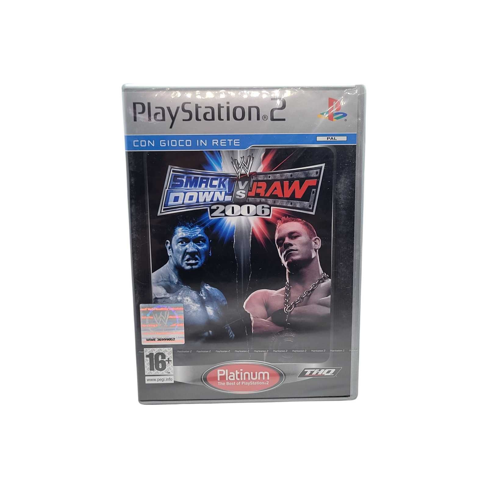 Smack Down vs Raw 2006 PS2 Playstation 2