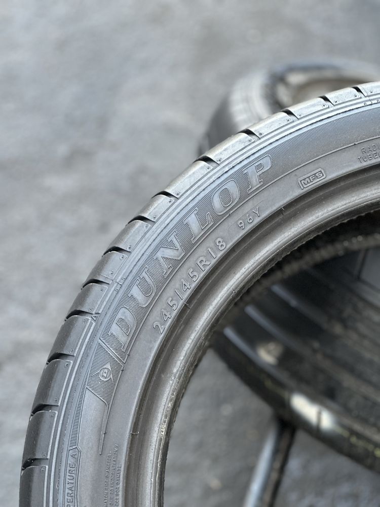 Dunlop SportMaxx gt 245/45 r18 2021 рік 7мм