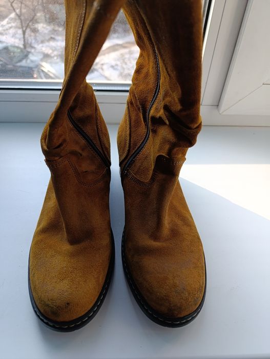 Ботінки черевики жіночі оригінальні Чоботи шкіряні 39 розміру Wolky