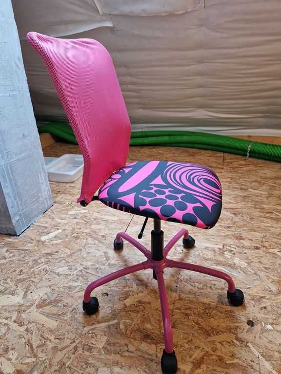 Krzesło obrotowe dziecięce IKEA - dla dziewczynki - jak nowe