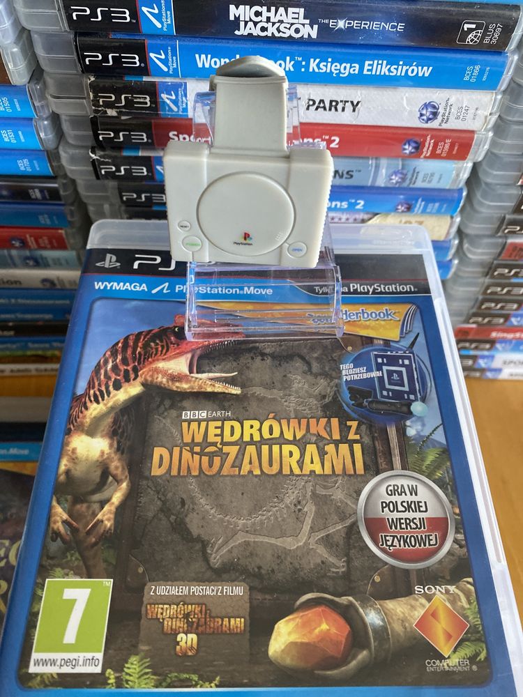 Kamera move Wędrówki z Dinozaurami Pl + księga Wonderbook