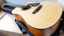 Gitara Akustyczna 4/4 - Mantic AG-1C, pokrowiec, motylki oraz tuner