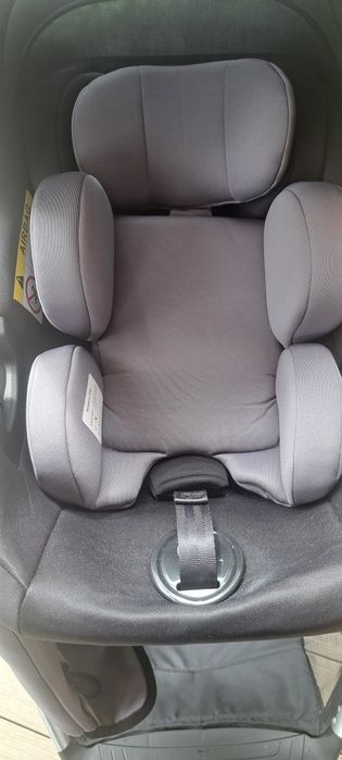 Wózek+Fotelik Babymore Mimi Travel System Pecan i-Size Car Seat – Silv