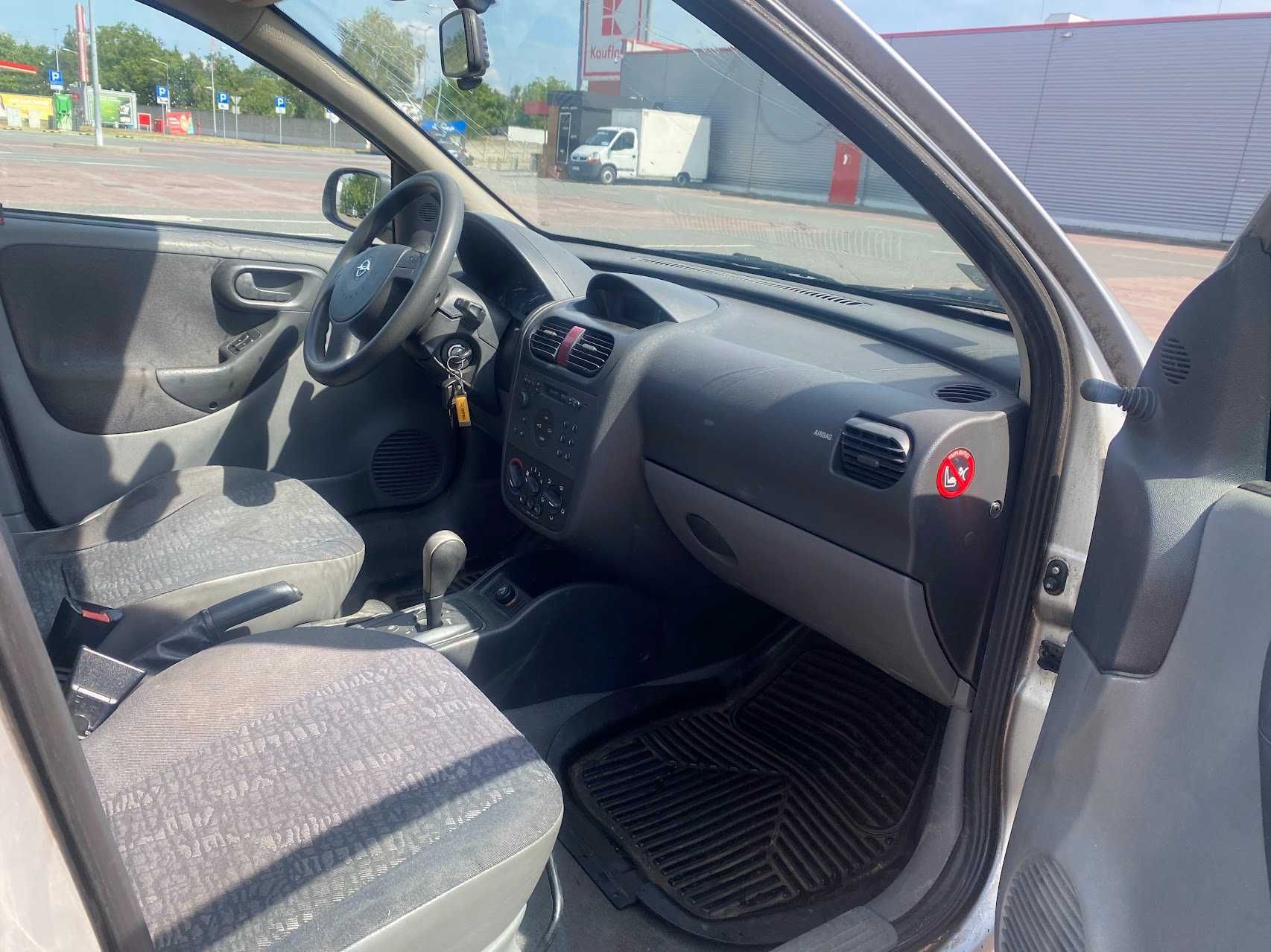 Opel Corsa 2001 1.2 automat gaz , OC na rok