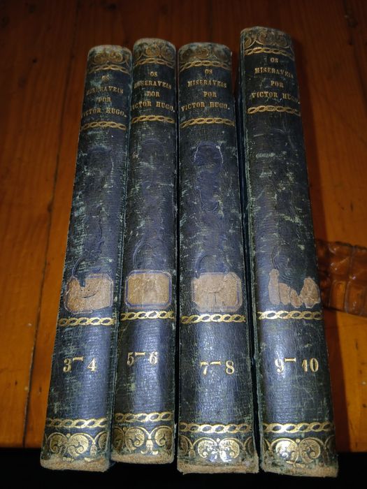 Primeira edição dos  Miseráveis  Ano 1862