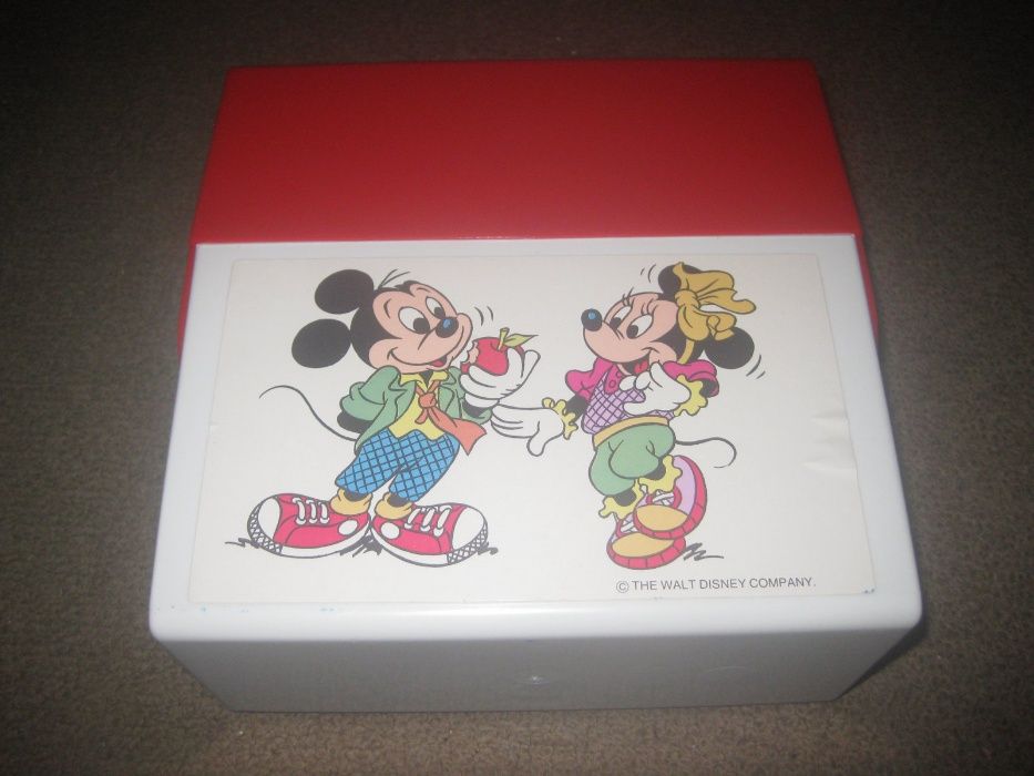 Lancheira “Mickey e Minnie” Nova!